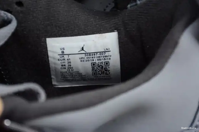 One Kick (2019) Retro Jordan Air Cool 308497-007 4 Grey 0706